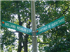Street Signs at Kollen Park