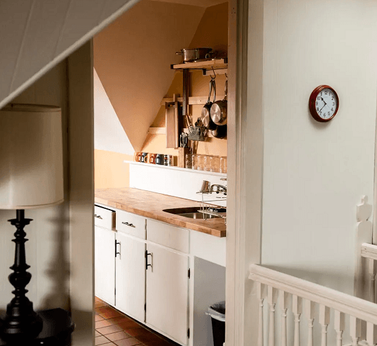 Kitchen of short term rental property