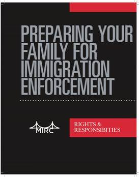 Preparing Your Family for Immigration Enforcement (English)