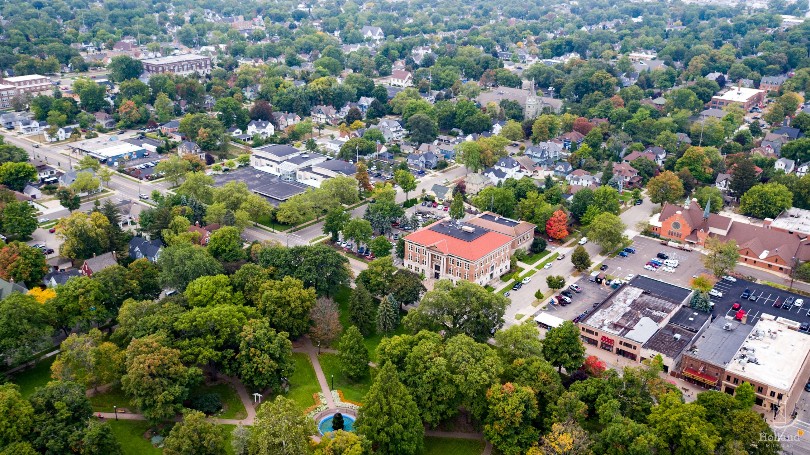 City Hall, Drone shot