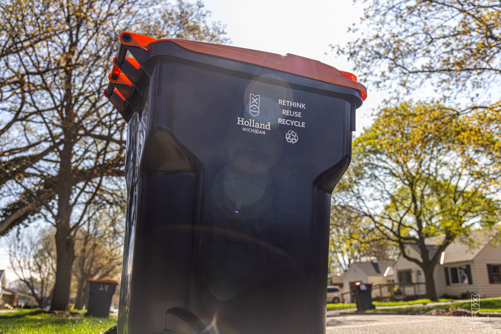 Holland Recycling Cart