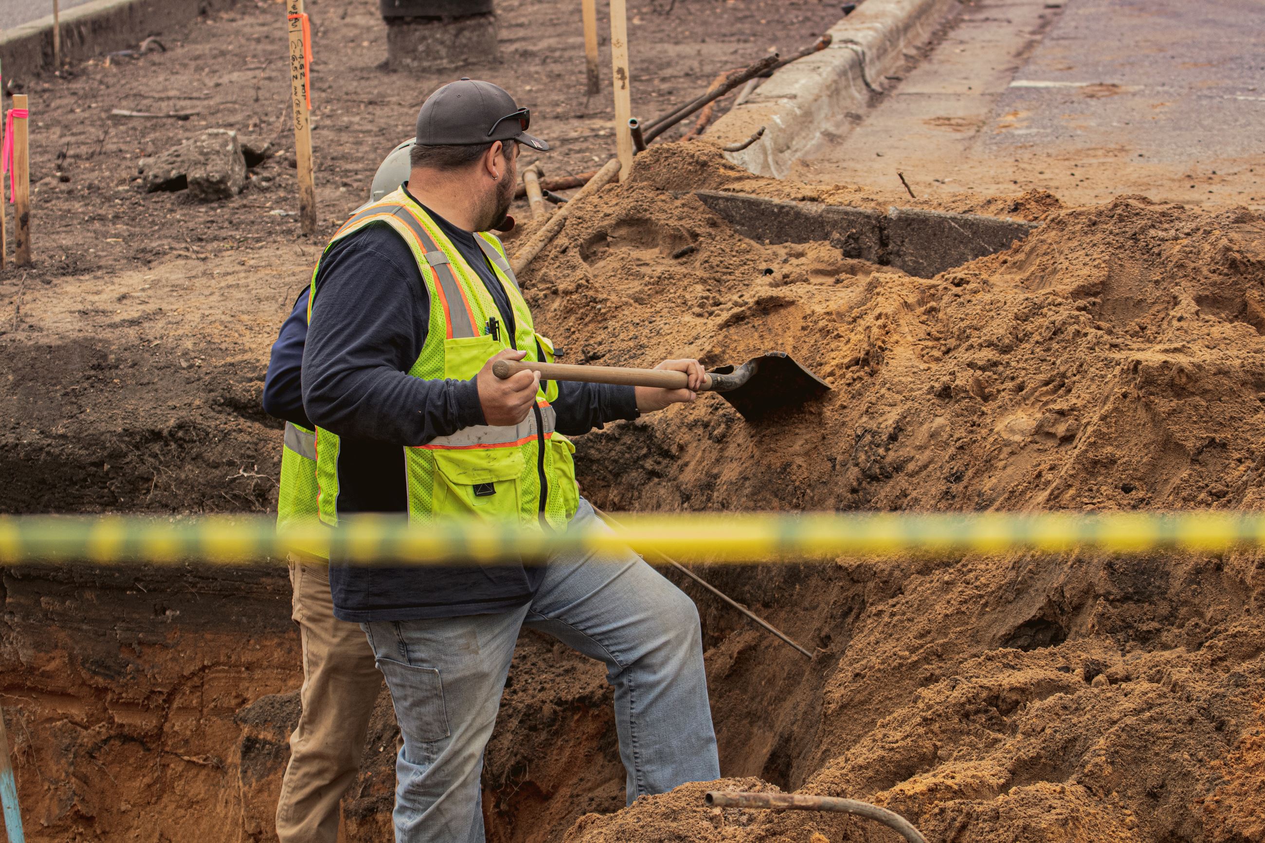 Rain Garden Installation