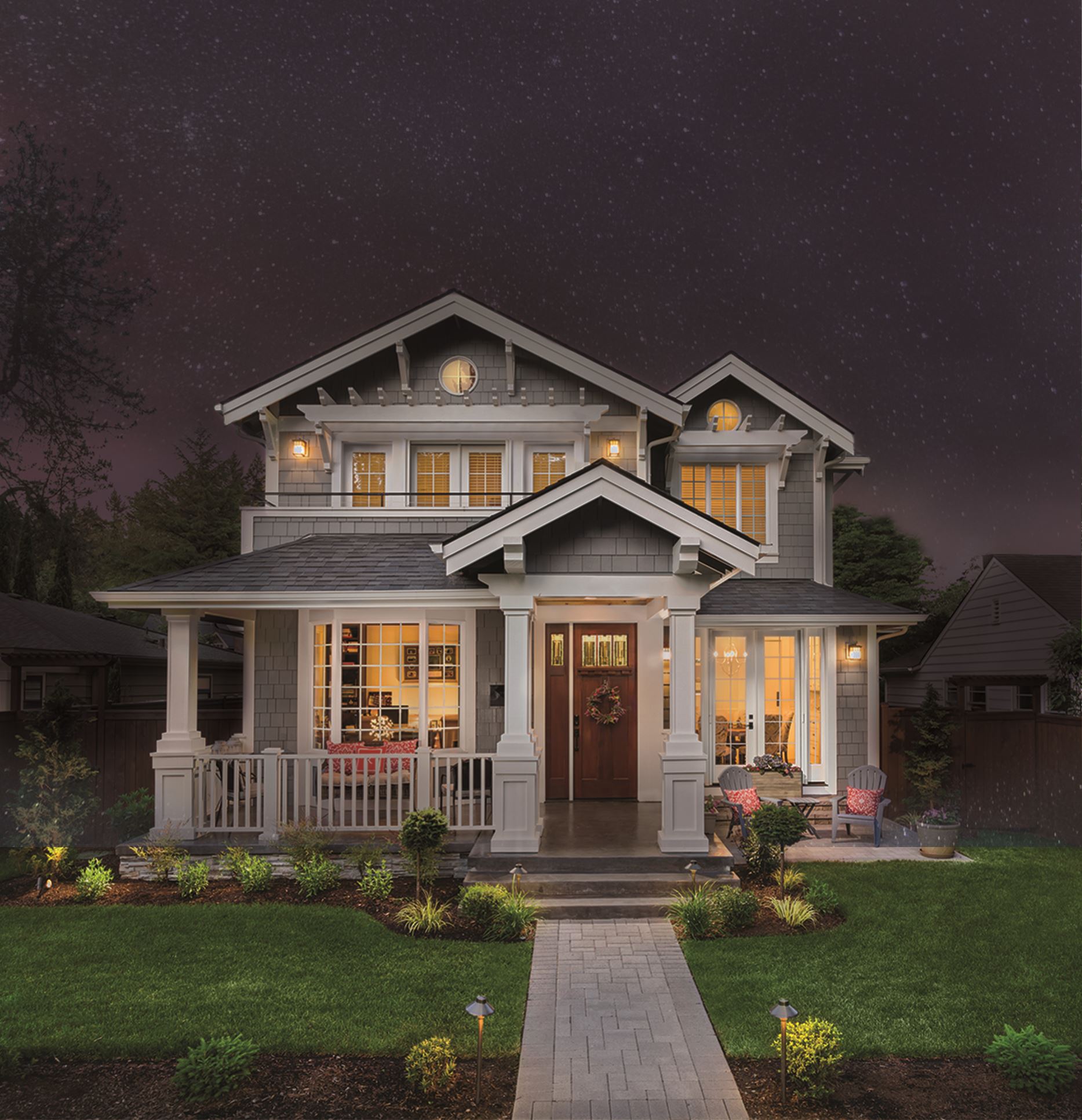 Holland Energy House at Night