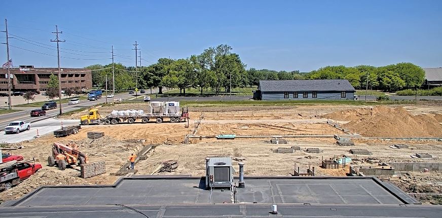 Construction Site for Waverly Rd. Fire Station