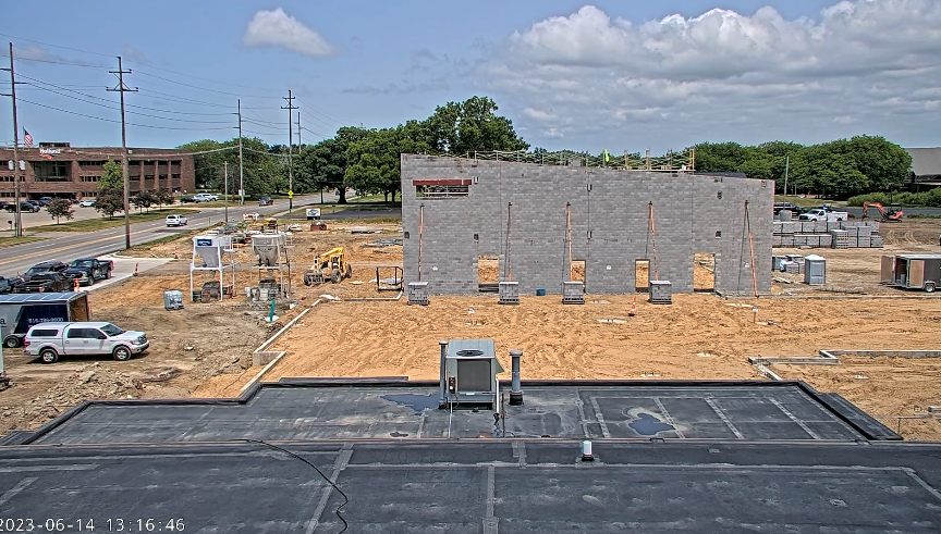 Construction Site for Waverly Rd. Fire Station
