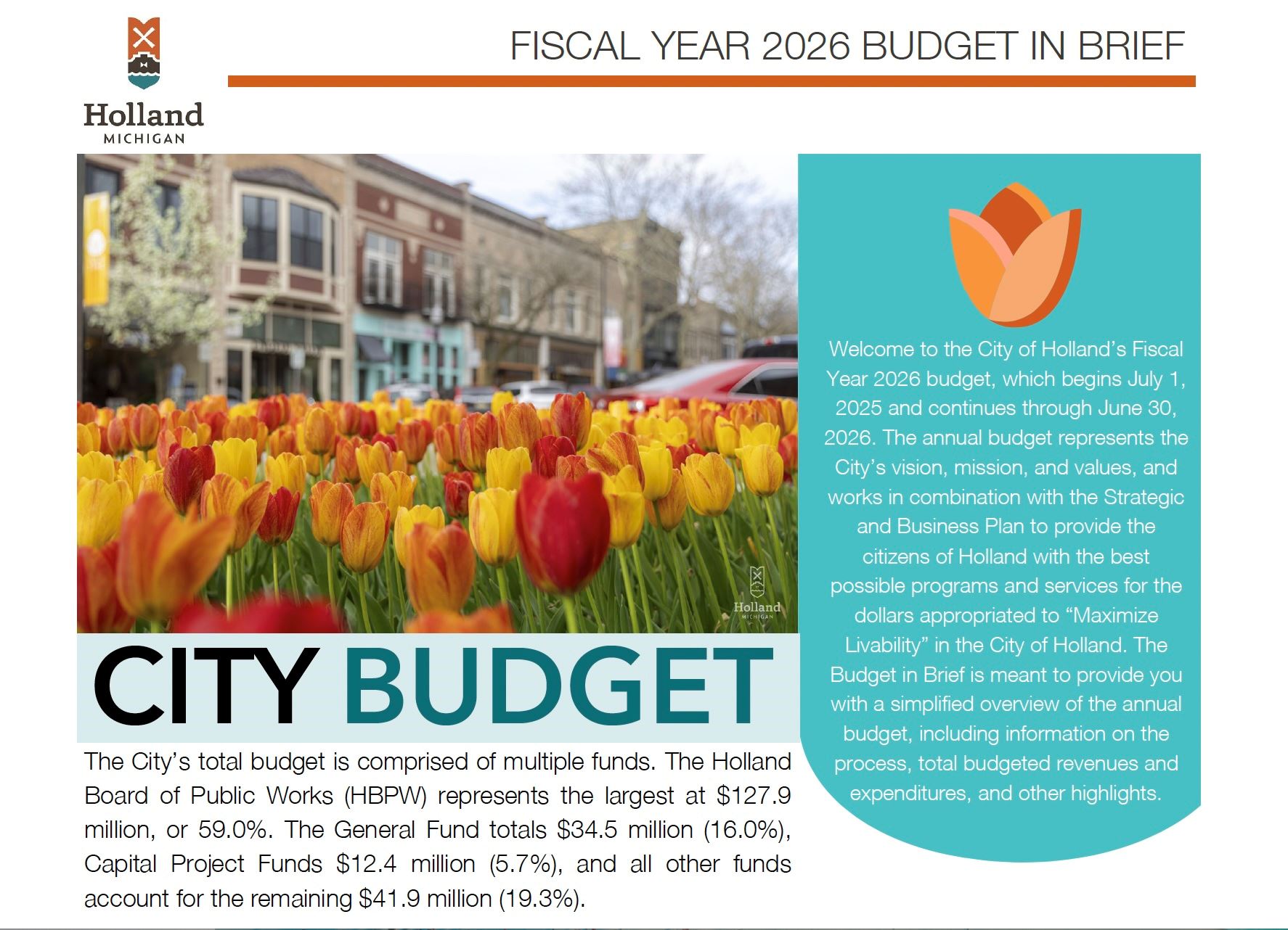 2026 Budget in Brief