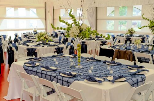 Reception Tables Decorated