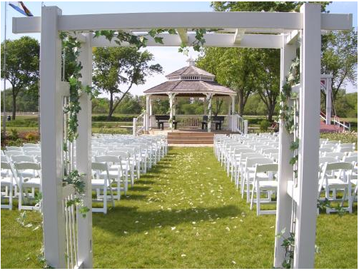 Wedding Gazebo with an Arch