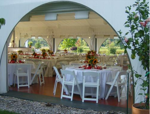 Archway of the Pavillion for a Reception