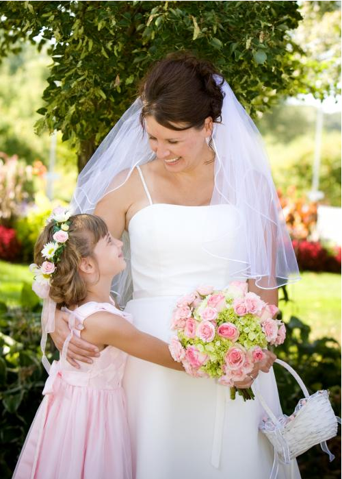 Flower Girl and the Bride