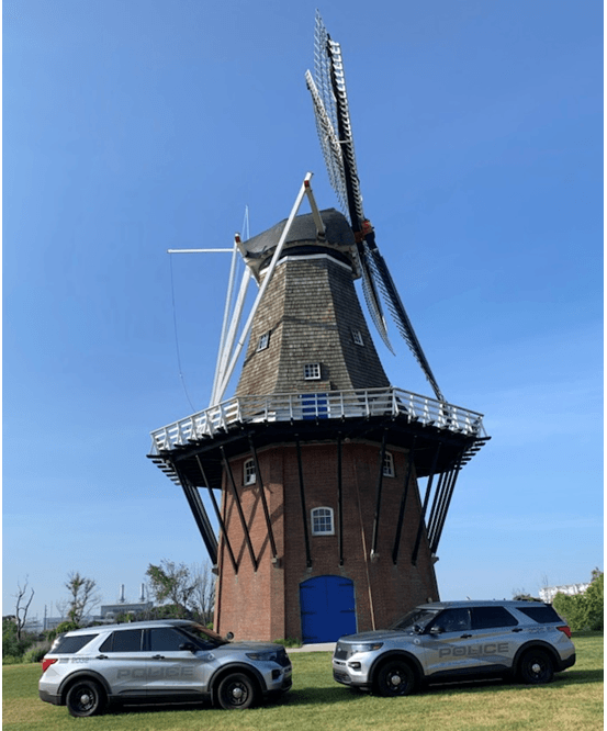 cruisers by windmill