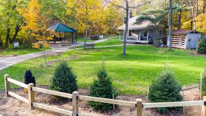 Gazebo and Fence at Park